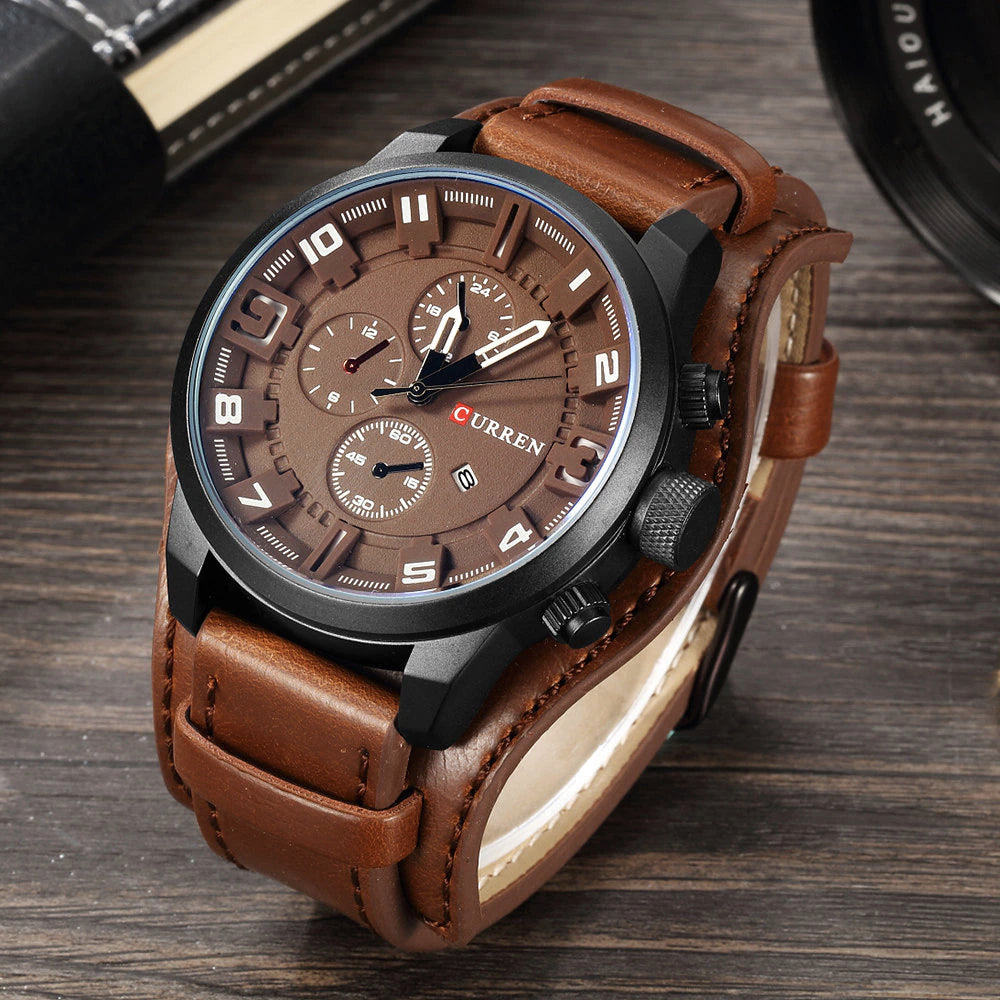 Reloj Curren® Cuero ORIGINAL