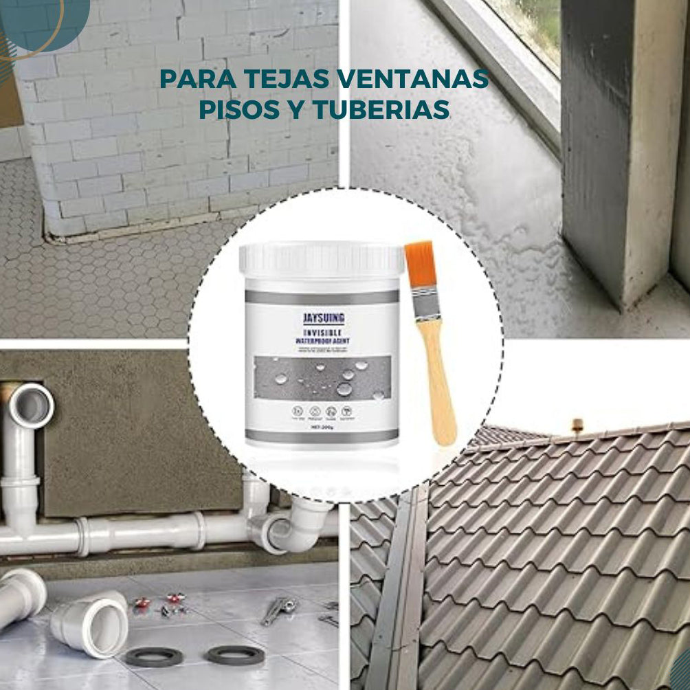 Sellador Impermeabilizante Invisible® 500ml + Brocha incluida
