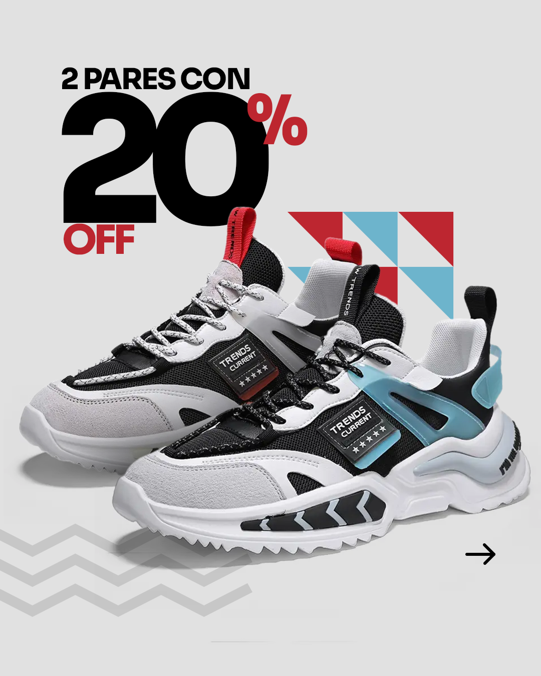 Zapatillas Deportivas TRENDS© YRZ