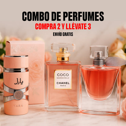 Trilogía de Elegancia - Kit x3 Perfumes Calidad 1.1
