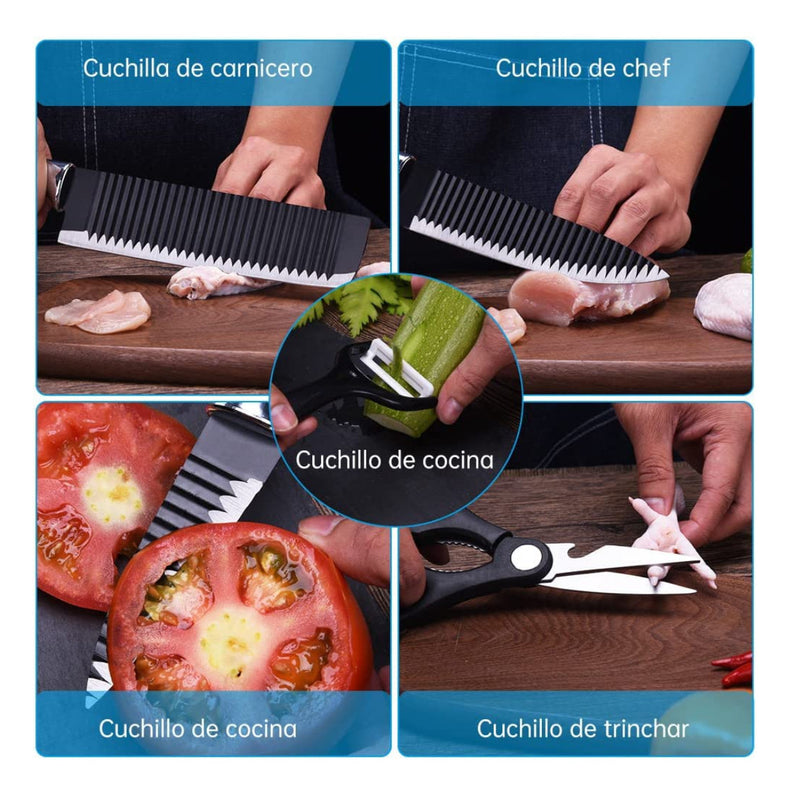 Juego de Cocina Multiusos 6 piezas