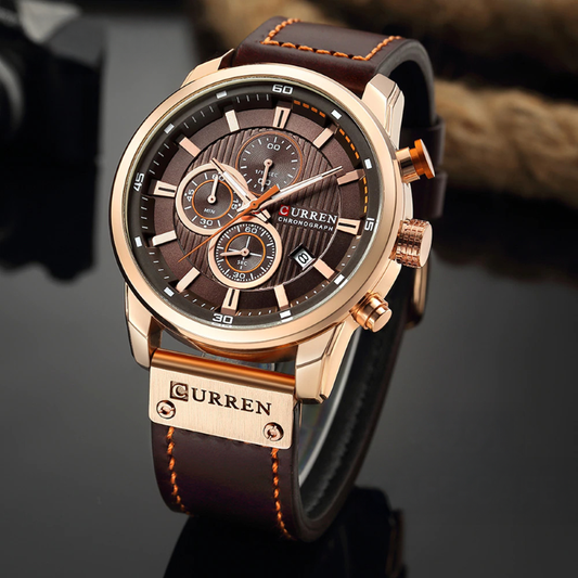 Reloj Curren® Cuarzo Cuero ORIGINAL