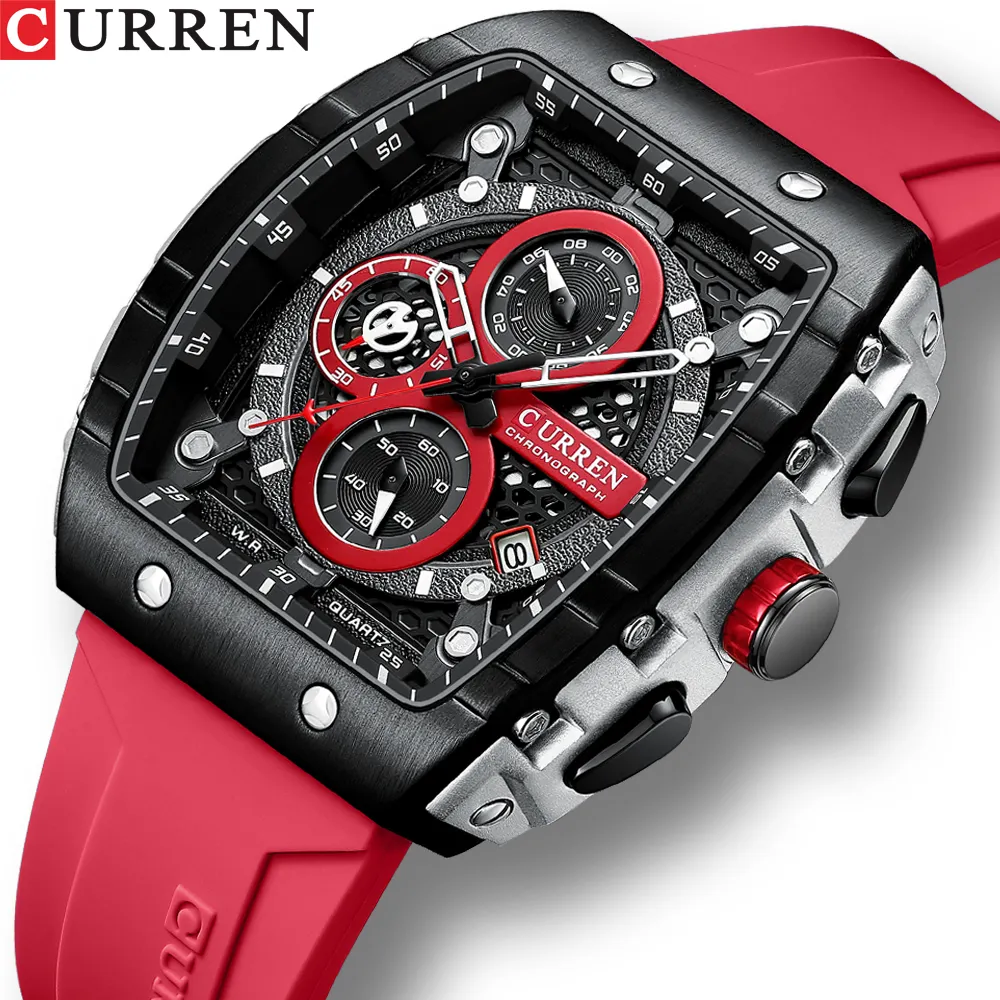 Reloj Curren® Silicona Crono Funcion ORIGINAL
