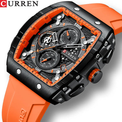 Reloj Curren® Silicona Crono Funcion ORIGINAL