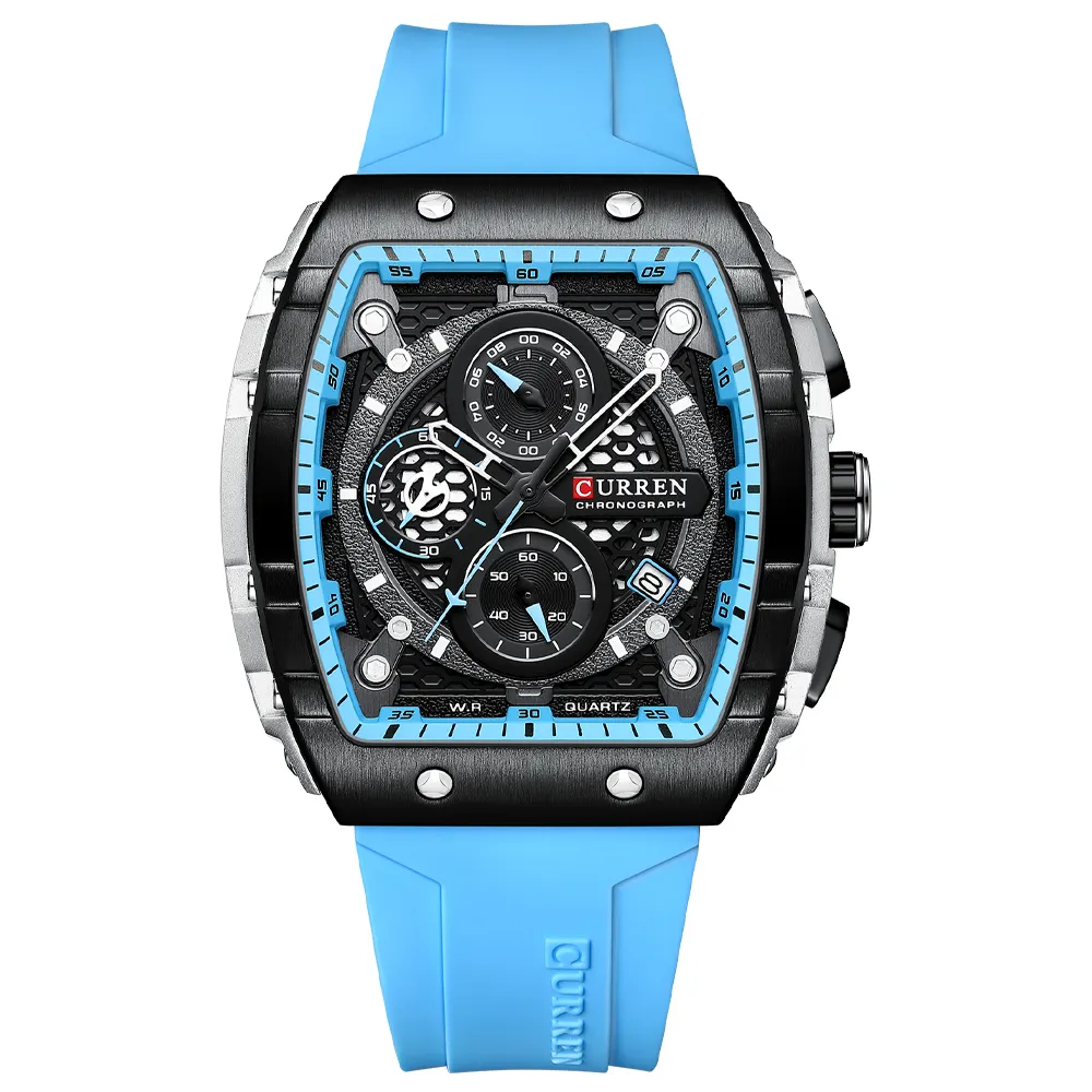 Reloj Curren® Silicona Crono Funcion ORIGINAL