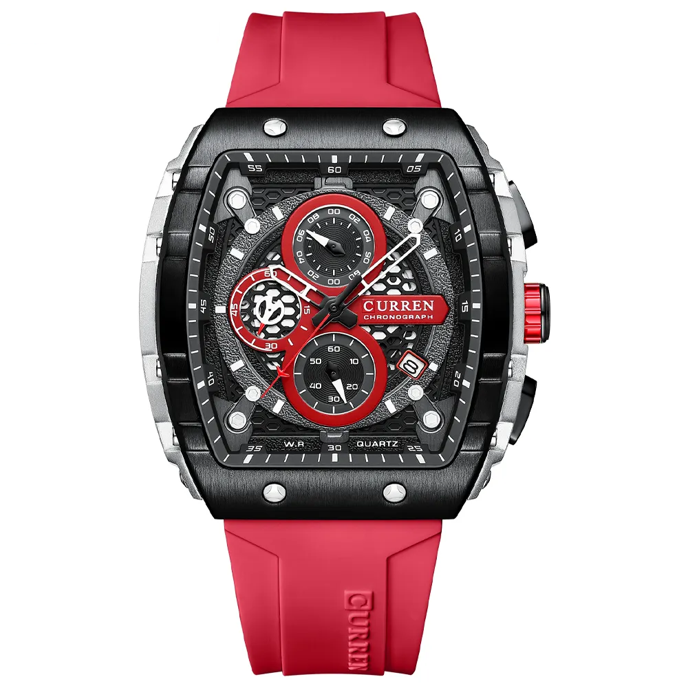 Reloj Curren® Silicona Crono Funcion ORIGINAL