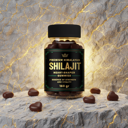Gomas Shilajit™ 160g - Energía, Vitalidad, Claridad mental y Piel Radiante