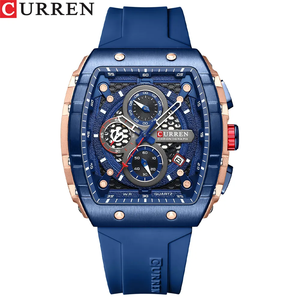 Reloj Curren® Silicona Crono Funcion ORIGINAL