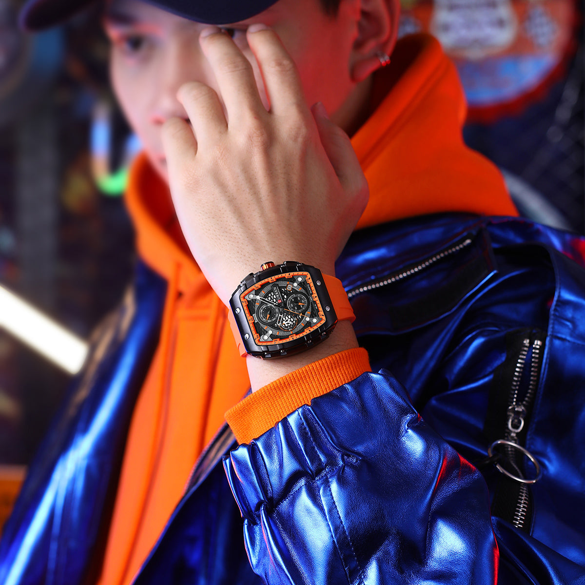 Reloj Curren® Silicona Crono Funcion ORIGINAL