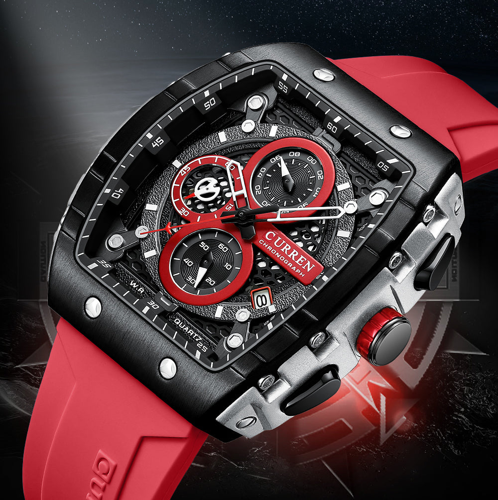 Reloj Curren® Silicona Crono Funcion ORIGINAL