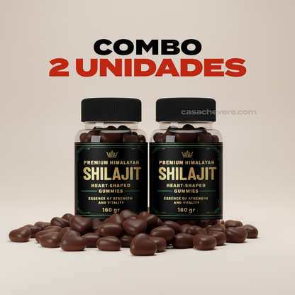 Gomas Shilajit™ 160g - Energía, Vitalidad, Claridad mental y Piel Radiante
