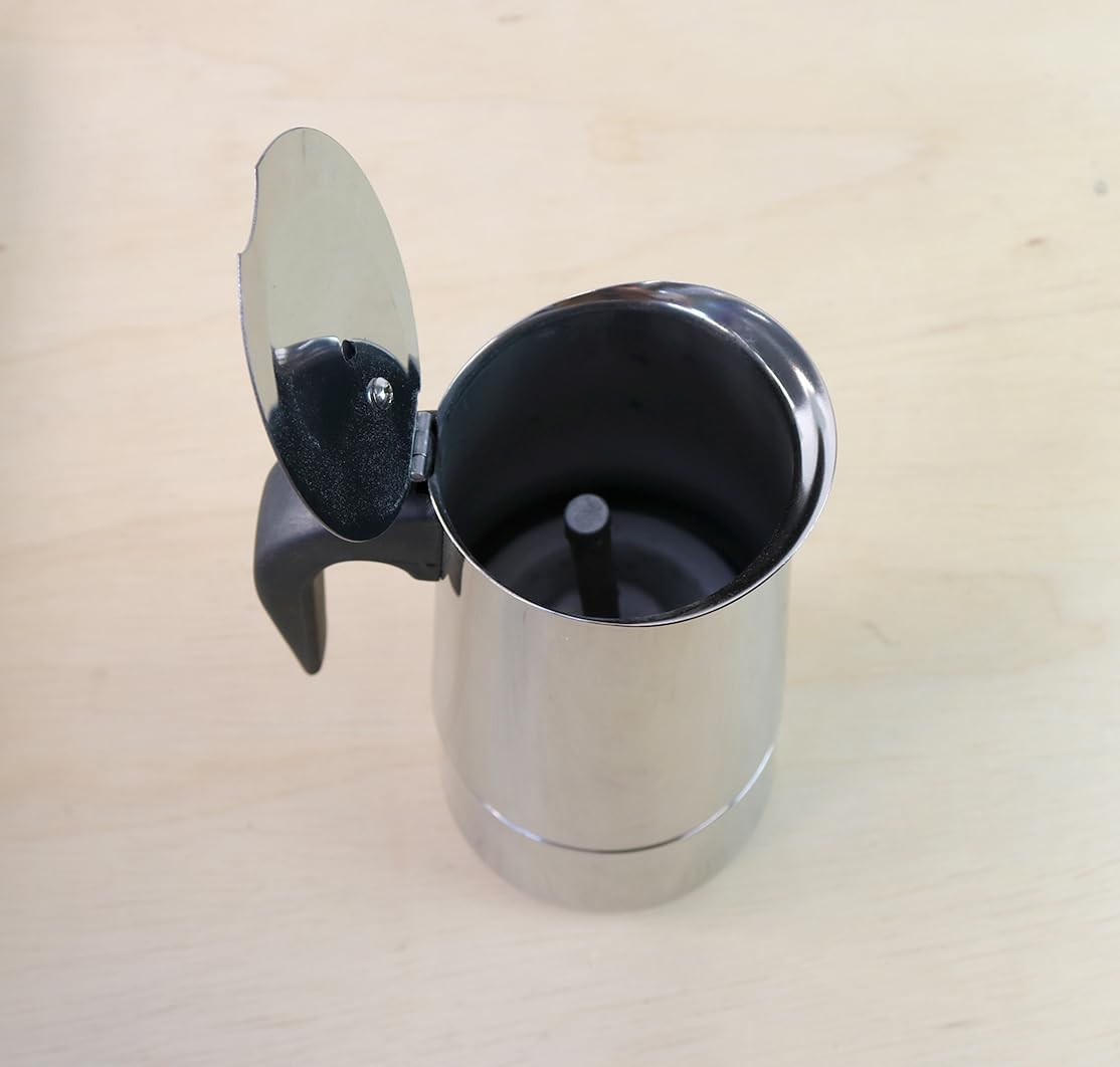Cafetera Italiana de Acero - Expreso 9 Tazas