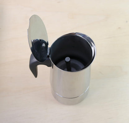 Cafetera Italiana de Acero - Expreso 9 Tazas