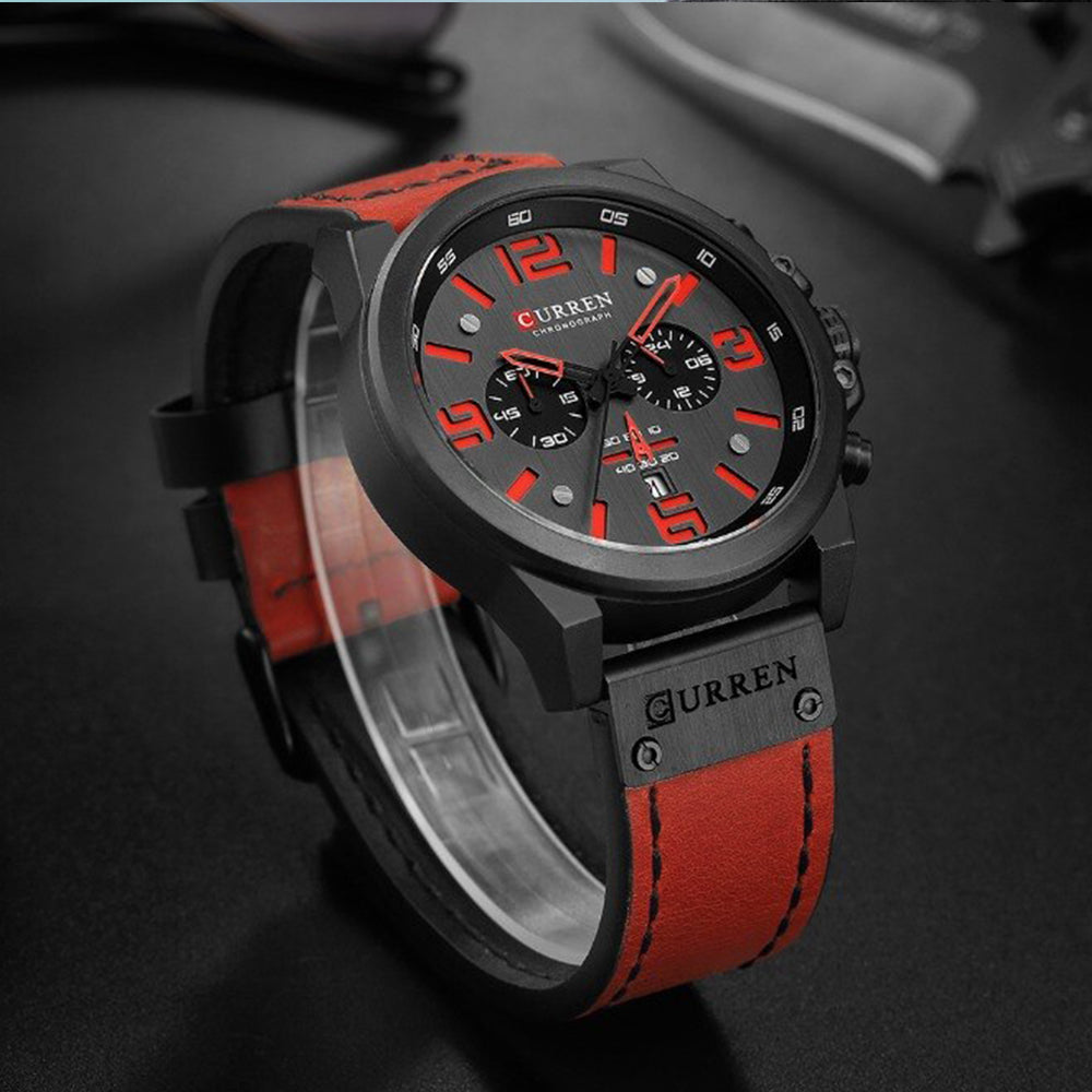 Reloj Curren® Cuarzo Correa De Cuero