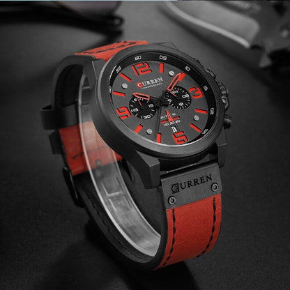 Reloj Curren® Cuarzo Correa De Cuero