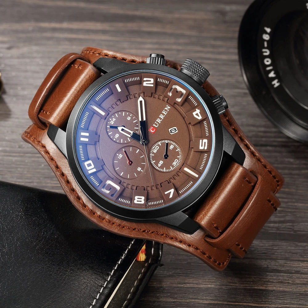 Reloj Curren® Cuero ORIGINAL