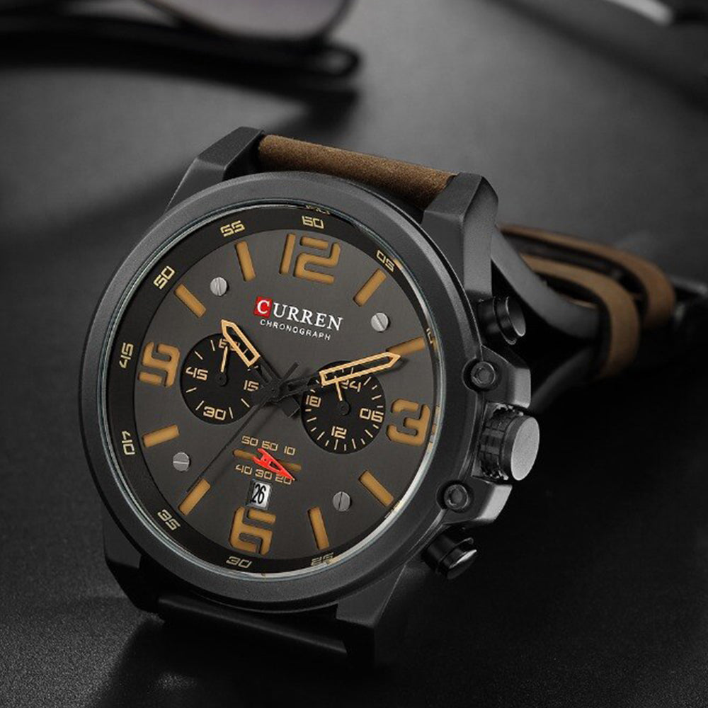 Reloj Curren® Cuarzo Correa De Cuero