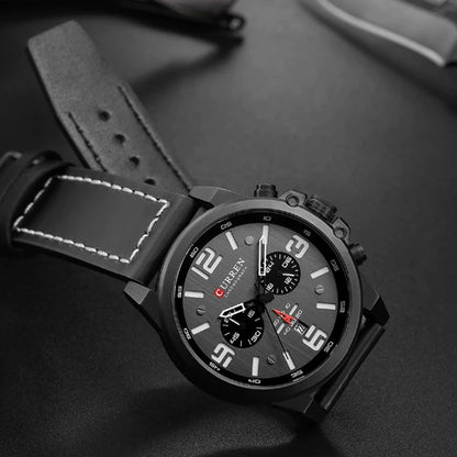 Reloj Curren® Cuarzo Correa De Cuero