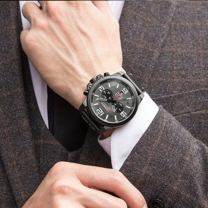 Reloj Curren® Cuarzo Correa De Cuero