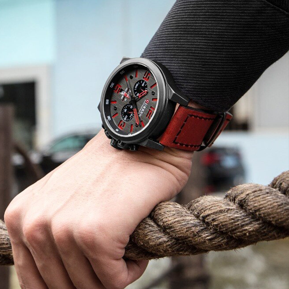 Reloj Curren® Cuarzo Correa De Cuero