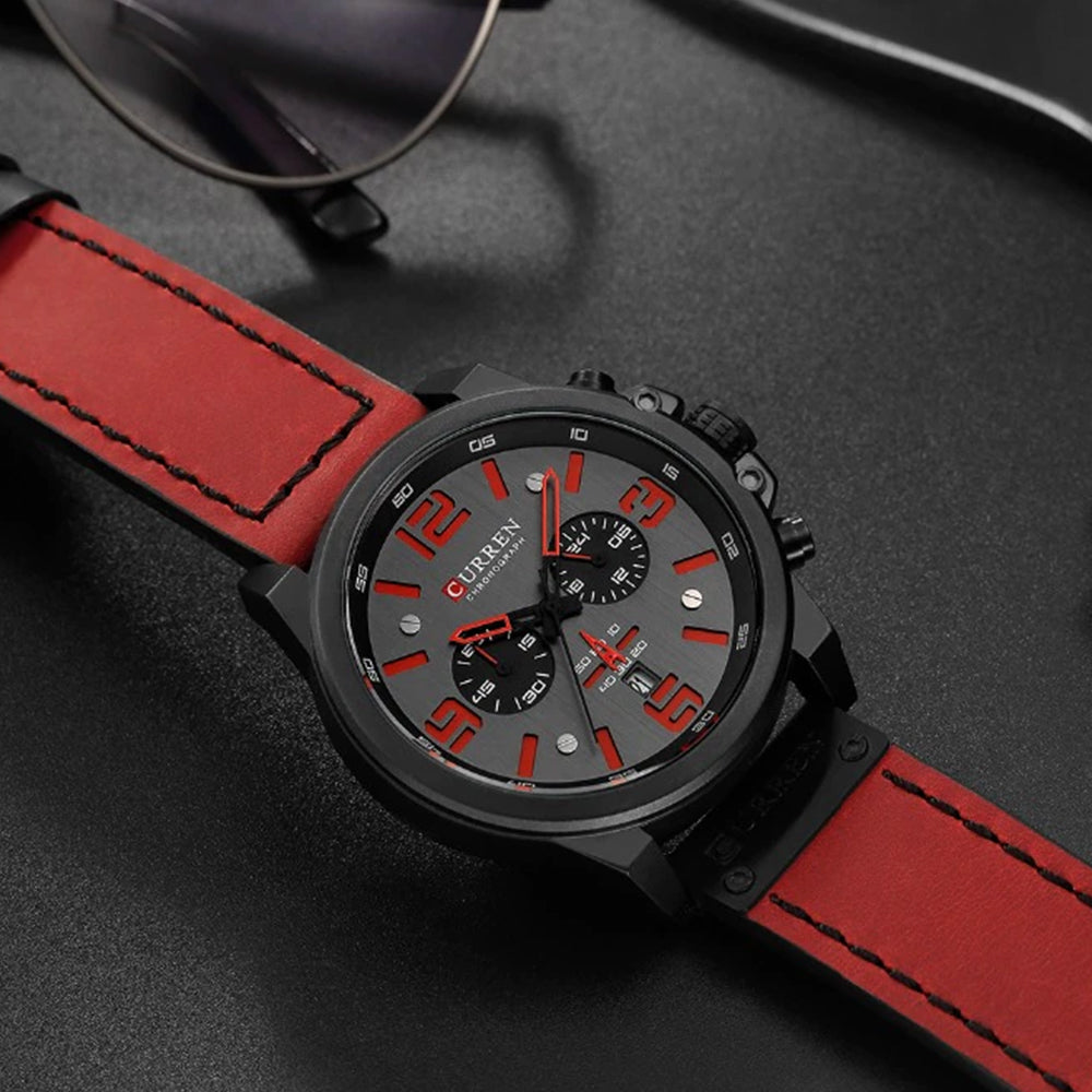 Reloj Curren® Cuarzo Correa De Cuero