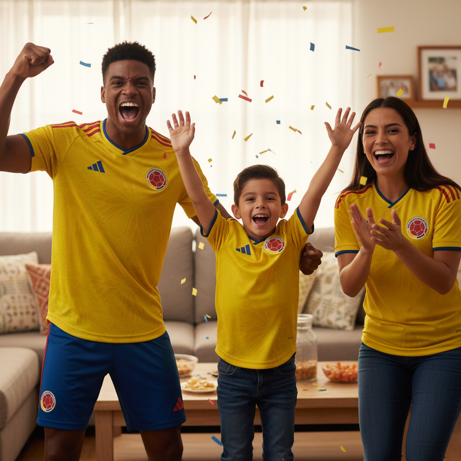 Camiseta Colombia Mundial 2026