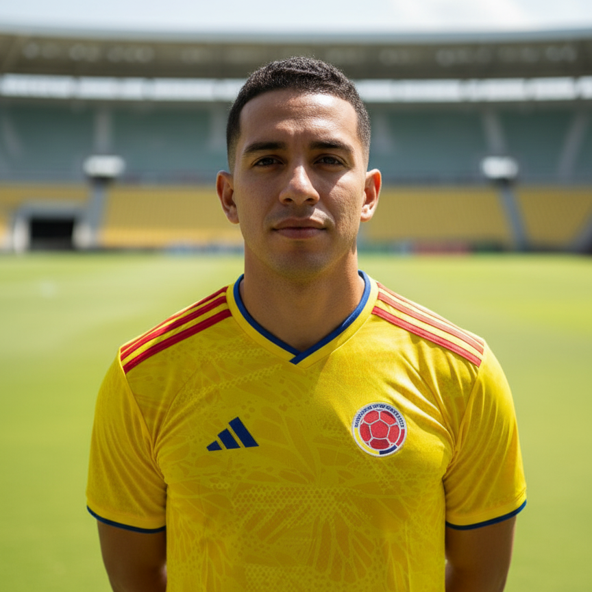 Camiseta Colombia Mundial 2026
