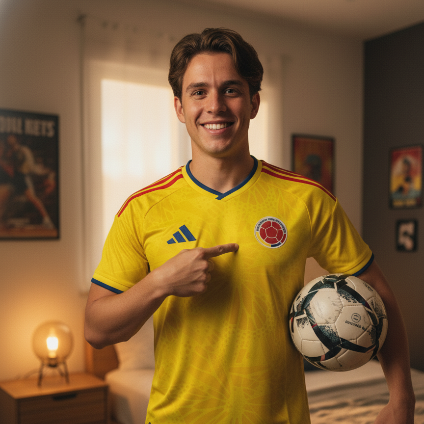 Camiseta Colombia Mundial 2026