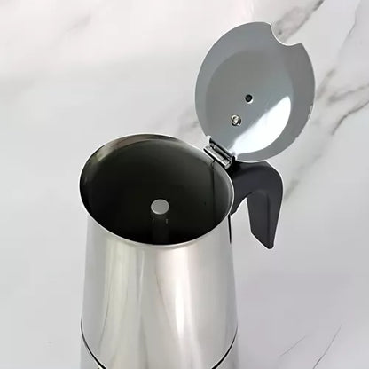 Cafetera Italiana de Acero - Expreso 9 Tazas