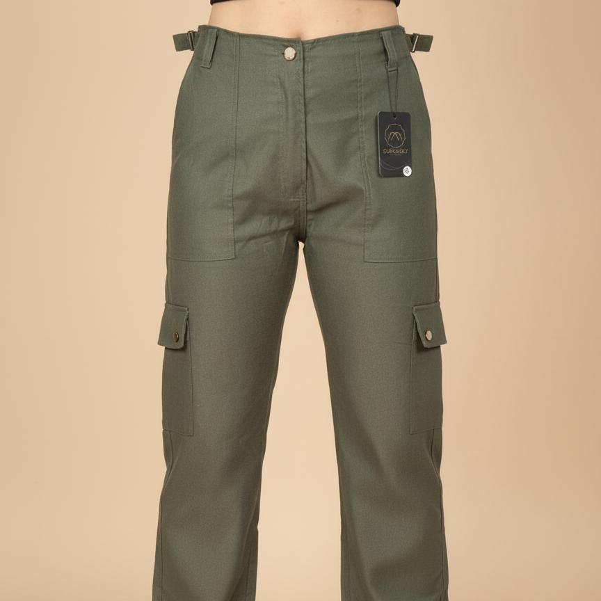Pantalon Cargo Dama Ajustable