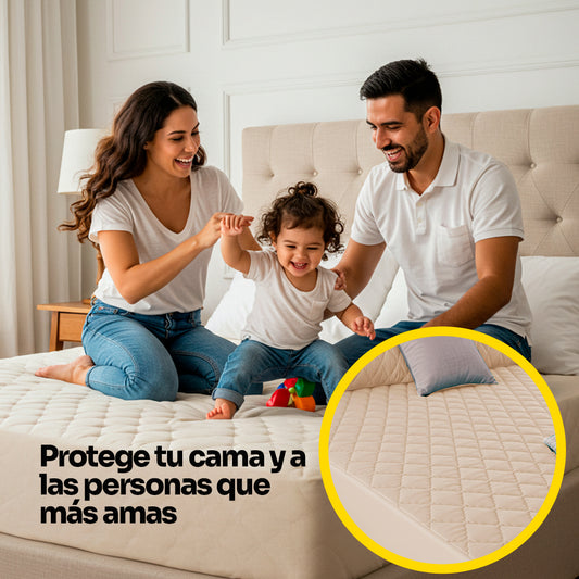 Protector de Colchón Acolchado + Fundas + Envío Gratis + Regalo