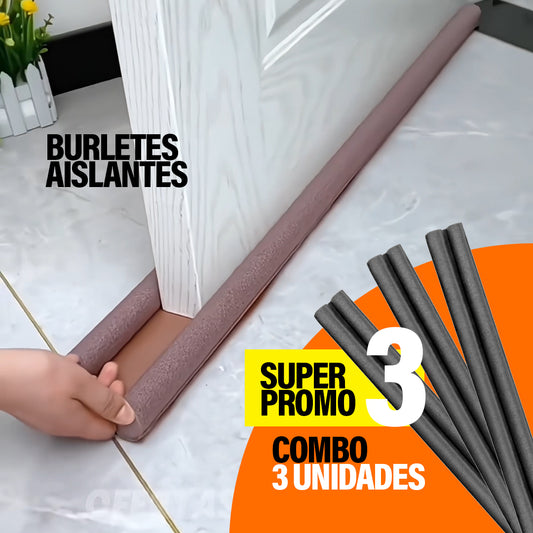 PROMO: Tapon Puerta Burlete Protector 🔥 Combo X3 unidades