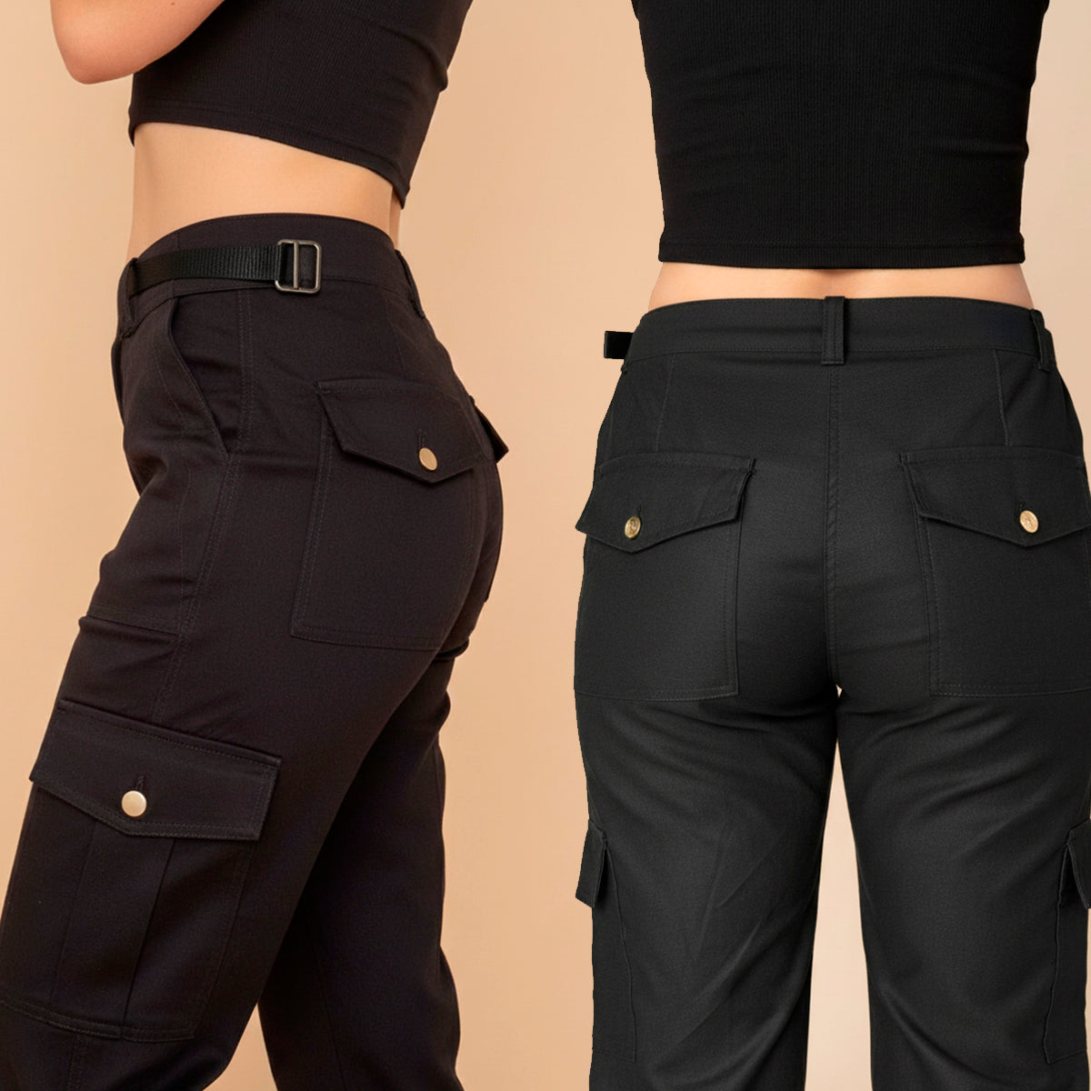 Pantalon Cargo Dama Ajustable