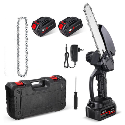 Motosierra Inalámbrica Profesional + 2 Baterías de litio 48V