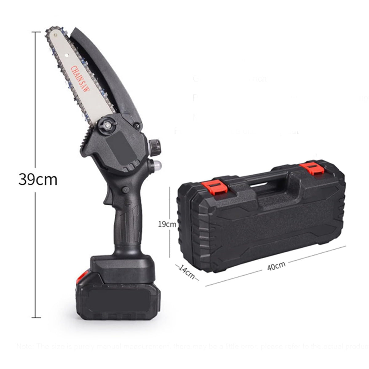 Motosierra Inalámbrica Profesional + 2 Baterías de litio 48V