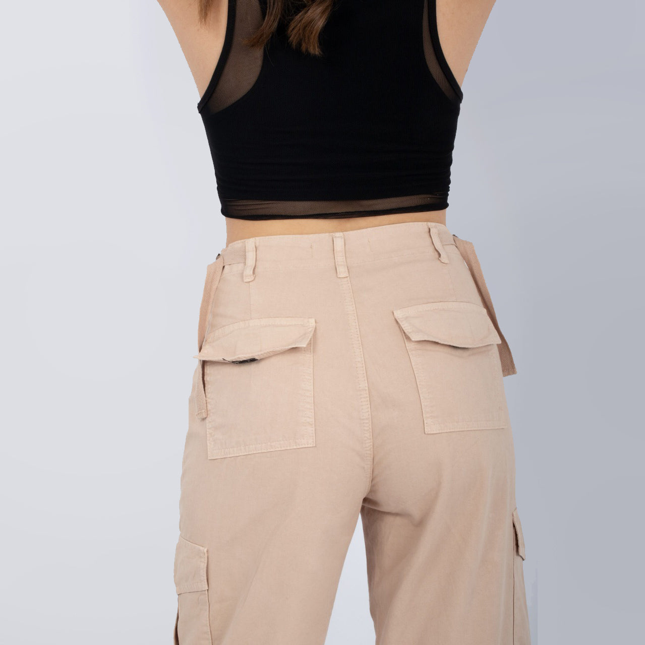 Pantalon Cargo Dama Ajustable